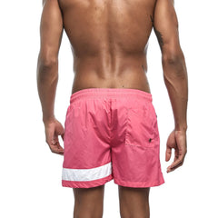 a hot gay man in pink Reflex Racer Board Shorts - pridevoyageshop.com - gay men’s underwear and swimwear