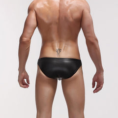 hot man in Men's Kinky Leather Briefs | Gay Mens Underwear- pridevoyageshop.com - gay men’s underwear and swimwear