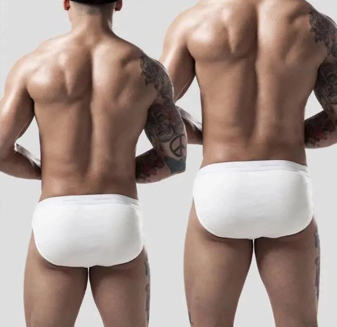 a sexy gay man in white Men's Basic Athletic Underwear - pridevoyageshop.com - gay men’s underwear and activewear