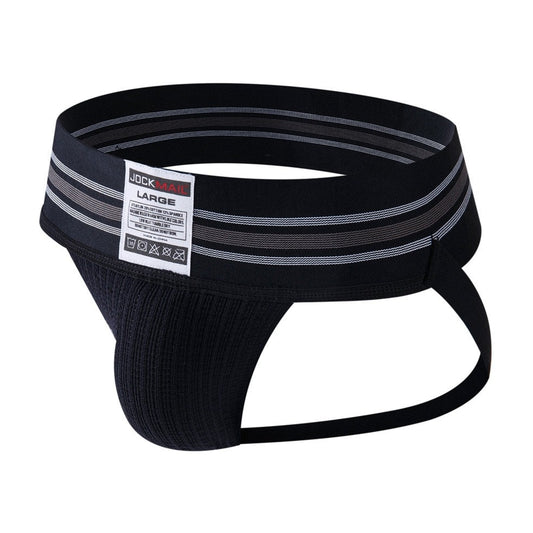 black Gay Jockstraps: Mens Sexy Athletic Supporter Jockstraps- pridevoyageshop.com - gay men’s underwear and swimwear