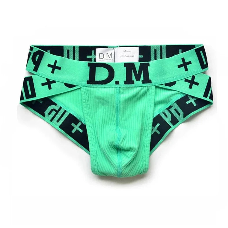 mint DM Sideshow Gay Briefs - pridevoyageshop.com - gay men’s underwear and swimwear
