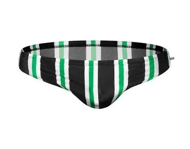 Men's Aquatic Rhythms Striped Swim Briefs - pridevoyageshop.com - gay men’s underwear and swimwear