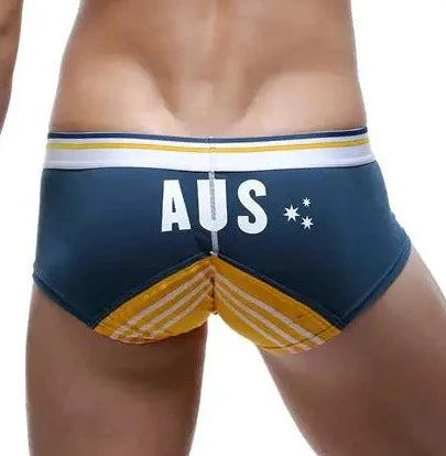SEOBEAN National Flag Square Cut Boxer Briefs - pridevoyageshop.com - gay men’s underwear and swimwear