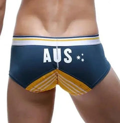 SEOBEAN National Flag Square Cut Boxer Briefs - pridevoyageshop.com - gay men’s underwear and swimwear