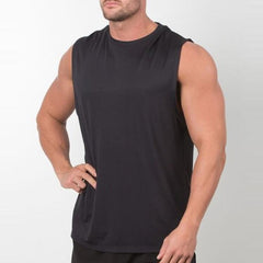 sexy gay man in black Gay Tops | Mens Workout Muscle Tank Top - pridevoyageshop.com - gay men’s gym tank tops, mesh tank tops and activewear