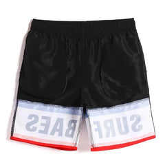 black SURF BAES Board Shorts - pridevoyageshop.com - gay men’s underwear and swimwear