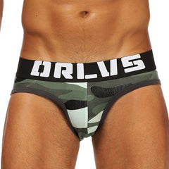 hot gay man in black ORLVS Camo Backless Briefs | Gay Mens Underwear- pridevoyageshop.com - gay men’s underwear and swimwear