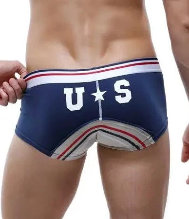 SEOBEAN National Flag Square Cut Boxer Briefs - pridevoyageshop.com - gay men’s underwear and swimwear