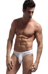 a hot gay man in white Brave Person Hung Briefs - pridevoyageshop.com - gay men’s underwear and activewear