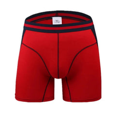red Modal Long Athletic Boxer Briefs - pridevoyageshop.com - gay men’s underwear and swimwear