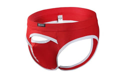 red Gay Jockstraps: Gay Cheeky Underwear & Jockstrap Lingerie- pridevoyageshop.com - gay men’s underwear and swimwear