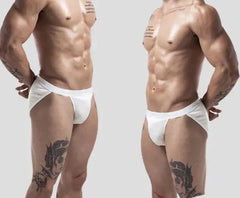 a sexy gay man in white Men's Basic Athletic Underwear - pridevoyageshop.com - gay men’s underwear and activewear