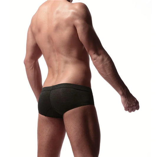 a hot man in black Gay Men's Skinny Modal Briefs - pridevoyageshop.com - gay men’s underwear and swimwear