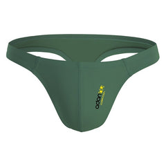 green ADANNU Classic Gay Thong | Gay Men Underwear- pridevoyageshop.com - gay men’s underwear and swimwear