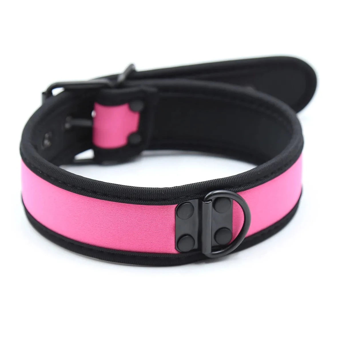 pink Gay Men's Puppy Collar - pridevoyageshop.com - gay men’s bodystocking, lingerie, fishnet and fetish wear