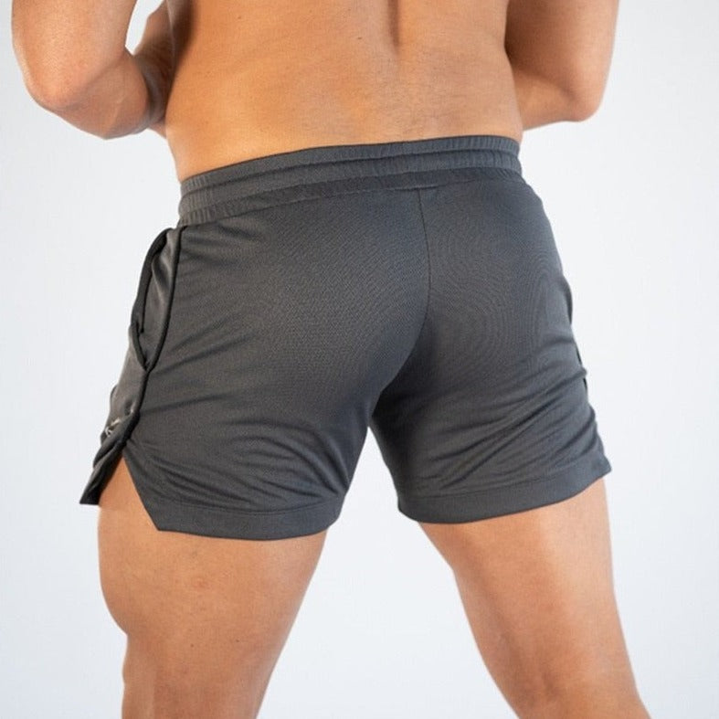 sexy gay man in drak Gay Shorts | Men's Gym Training Shorts - Men's Activewear, gym short, sport shorts, running shorts- pridevoyageshop.com