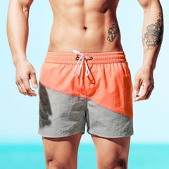 a hot guy in orange Tidal Charm Two Toned Board Shorts - pridevoyageshop.com - gay men’s underwear and swimwear