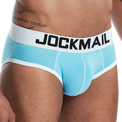 Sky blue Classic Modal Men's Briefs with pouch: Best Gay Underwear - pridevoyageshop.com - gay men’s underwear and swimwear