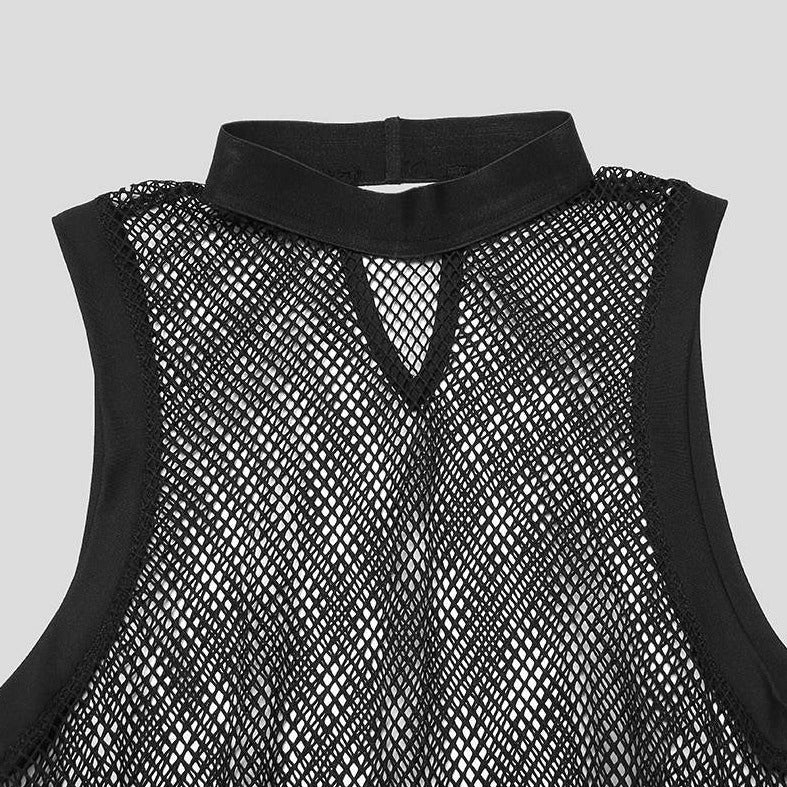Men's Black Mesh Bodysuit: Fishnet Bodysuit for Men | Leotard Mendetails of Men's Black Mesh Bodysuit: Fishnet Bodysuit for Men | Leotard Men- pridevoyageshop.com - gay men’s harness, lingerie and fetish wear