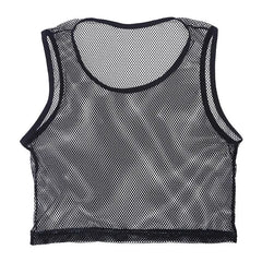 black Gay Rave Wear See Through Crop Top | Gay Crop Tops & Clubwear - pridevoyageshop.com - gay crop tops, gay casual clothes and gay clothes store
