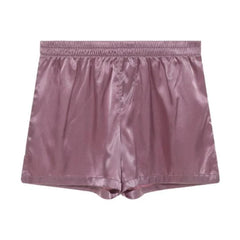 pink Men's Ice Silk Lounge Shorts - pridevoyageshop.com - gay men’s underwear and swimwear