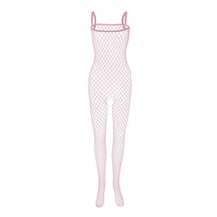 pink Bare Desire Men’s Fishnet Bodysuit - pridevoyageshop.com - gay men’s bodystocking, lingerie, fishnet and fetish wear