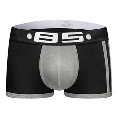 black 85 Men's Racing Stripe Boxer Briefs - pridevoyageshop.com - gay men’s underwear and swimwear
