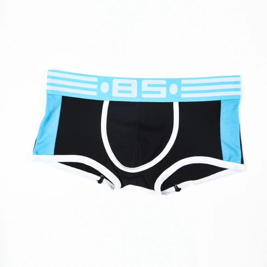 black Man's 85 Collection Side Stripe Boxer Briefs - pridevoyageshop.com - gay men’s underwear and swimwear
