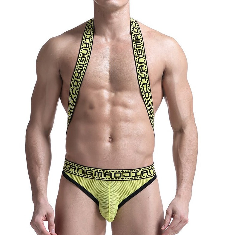 hot gay man in yellow Gay Jockstraps: Mesh Jockstrap & Jockstrap Fetish- pridevoyageshop.com - gay men’s underwear and swimwear