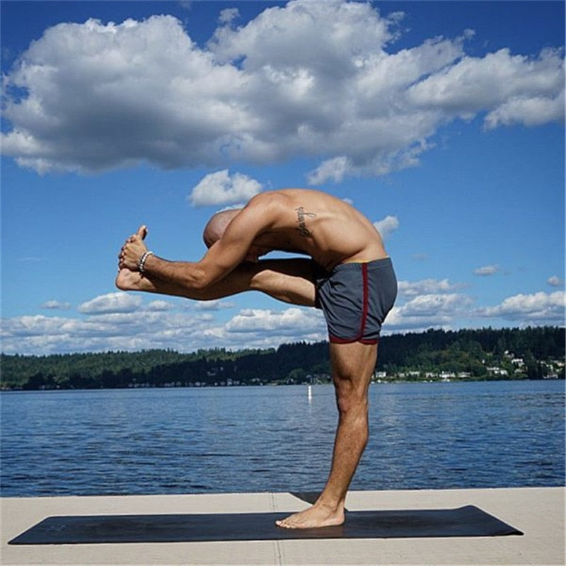 sexy gay hunks in Gay Shorts | Gay Bear Paw Gym Shorts - Men's Activewear, gym short, sport shorts, running shorts- pridevoyageshop.com