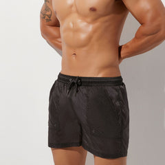 sexy gay man in black Gay Swimwear & Beachwear | Men's Transparent Swim Trunks - pridevoyageshop.com - gay men’s underwear and swimwear