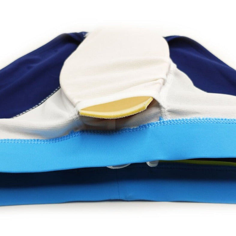details of Gay Swimwear | Side Stripe Swim Briefs- pridevoyageshop.com - gay men’s underwear and swimwear