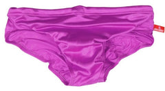 purple Gay Swimwear | Men's Transparent Swim Briefs - pridevoyageshop.com - gay men’s underwear and swimwear