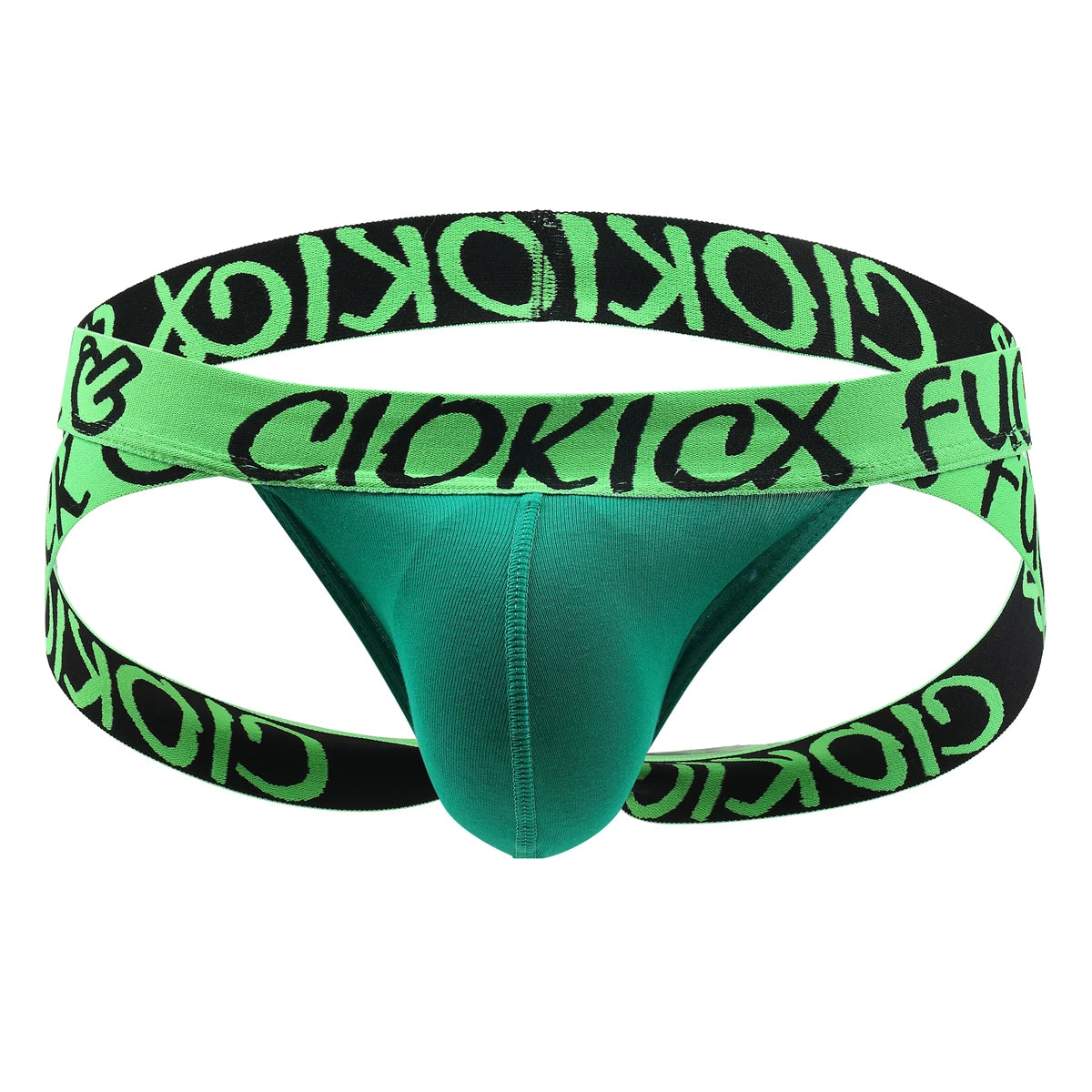 green Rebel Jockstrap - pridevoyageshop.com - gay men’s underwear and swimwear