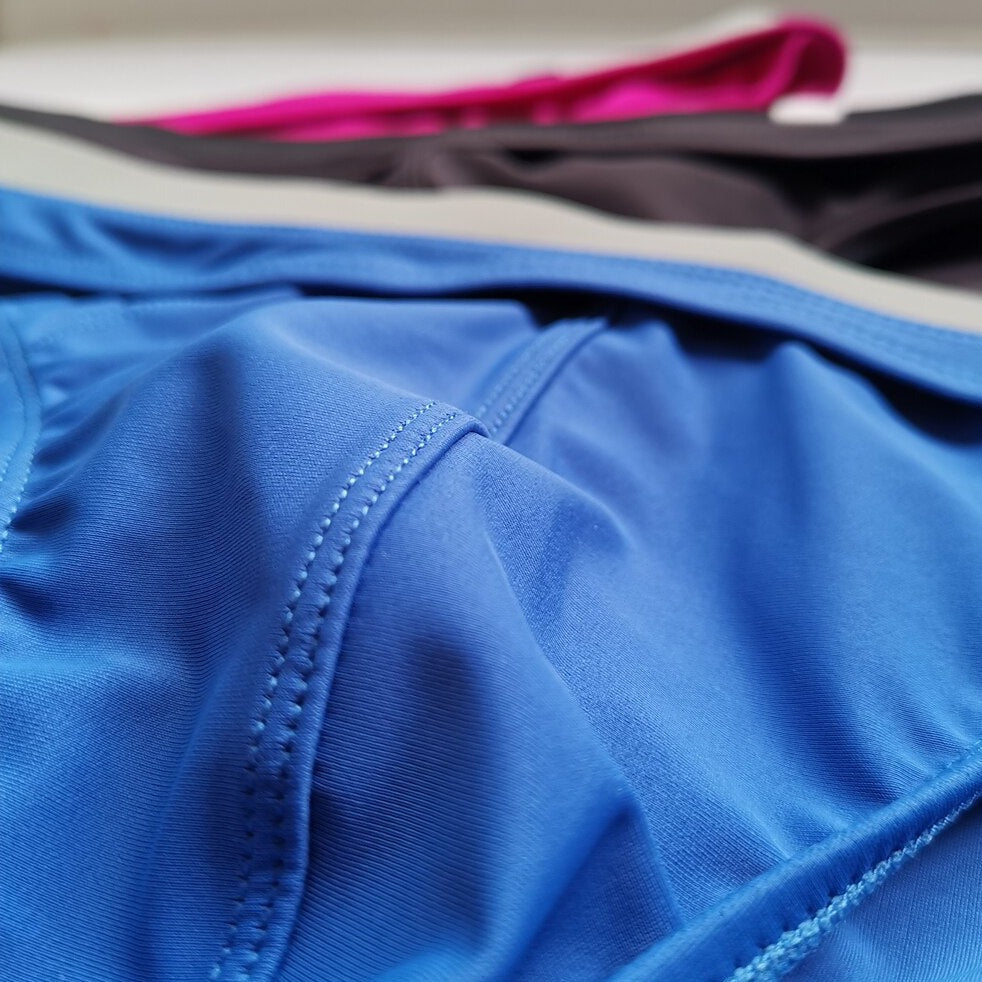 details of blue Gay Swimwear | Men's Designer Swim Briefs- pridevoyageshop.com - gay men’s underwear and swimwear