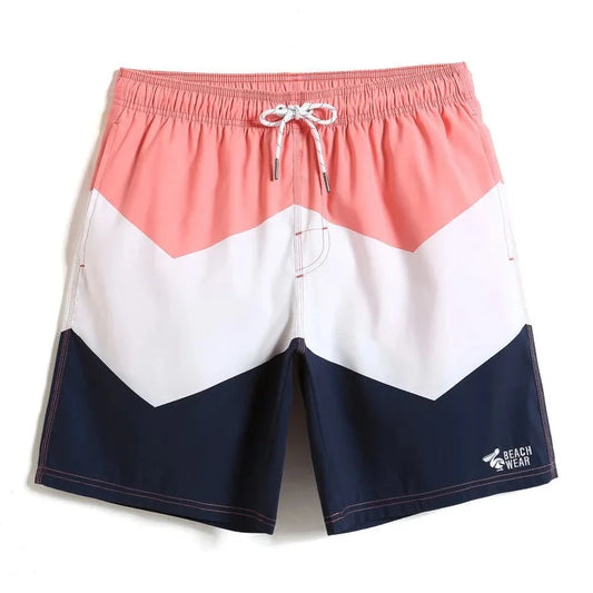 pink Coastal Charm Board Shorts - pridevoyageshop.com - gay men’s underwear and swimwear