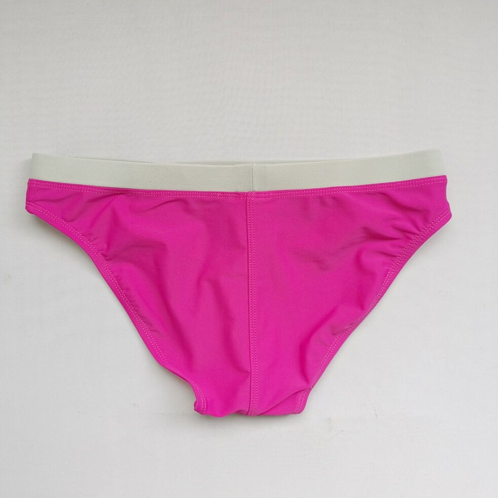 details of pink Gay Swimwear | Men's Designer Swim Briefs- pridevoyageshop.com - gay men’s underwear and swimwear