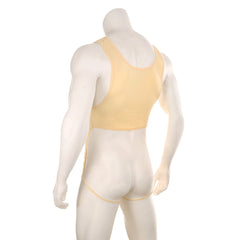 nude Gay Bodysuit and Singlet | Show It Off Blackless Bodysuit - Men's Singlets, Bodysuits, Leotard & Unitard - pridevoyageshop.com