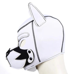black and white Arlo Puppy Hood - pridevoyageshop.com - gay men’s underwear and swimwear