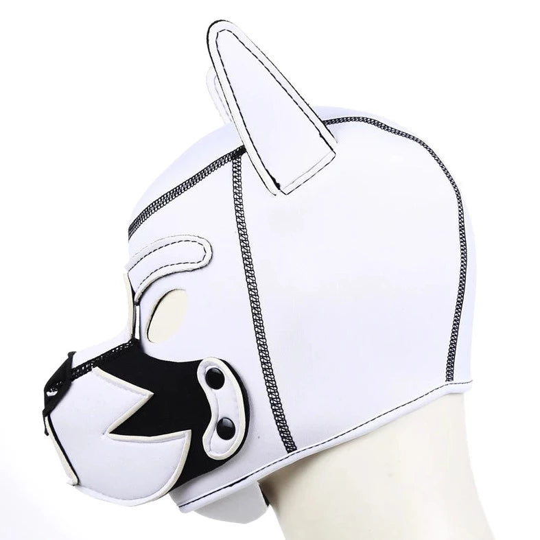 black and white Arlo Puppy Hood - pridevoyageshop.com - gay men’s underwear and swimwear