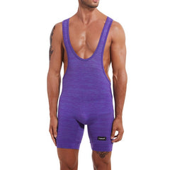 hot gay man in purple Gay Singlet and Bodysuit | Men's Workout Singlets - Men's Singlets, Bodysuits, Rompers & Jumpsuits - pridevoyageshop.com