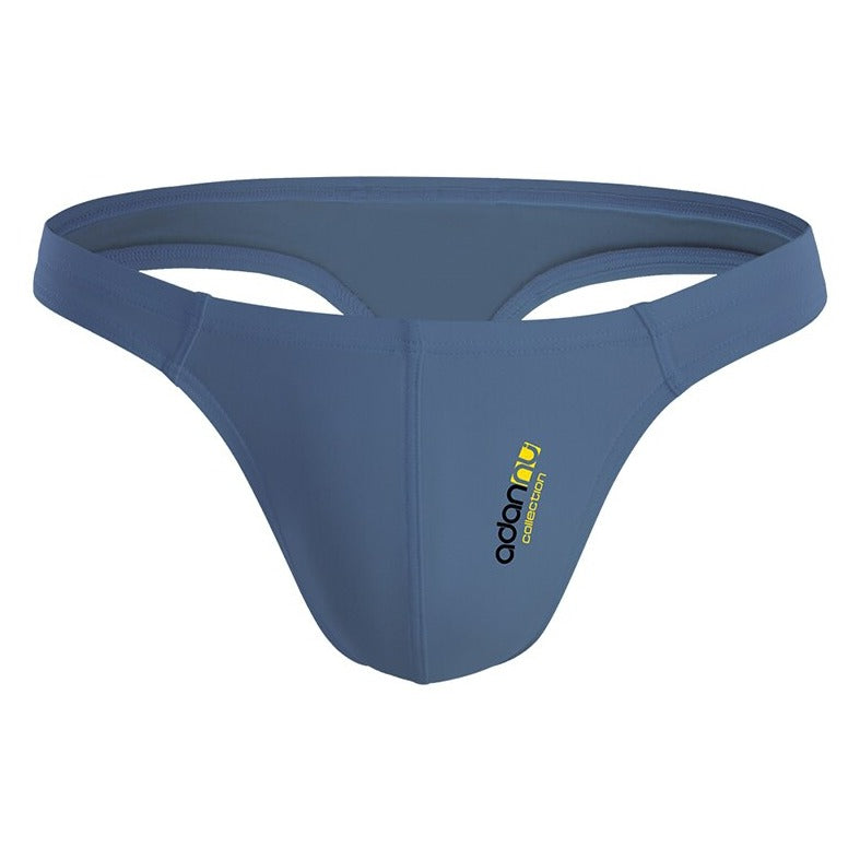 blue ADANNU Classic Gay Thong | Gay Men Underwear- pridevoyageshop.com - gay men’s underwear and swimwear