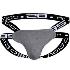 gray Gay Jockstraps: Sexy Jock Strap & Jockstrap Wrestling- pridevoyageshop.com - gay men’s underwear and swimwear