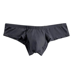 dark gray Men's Bubble out Briefs - pridevoyageshop.com - gay men’s underwear and activewear