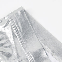 details of Jockmail Shiny Metallic PU Leather Boxers | Gay Underwear- pridevoyageshop.com - gay men’s underwear and swimwear