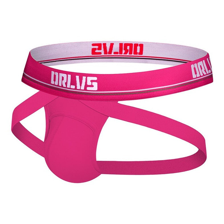 pink Minimalist Mens Jockstra: Jockstrap Sexy & Jockstrap for Men- pridevoyageshop.com - gay men’s underwear and swimwear