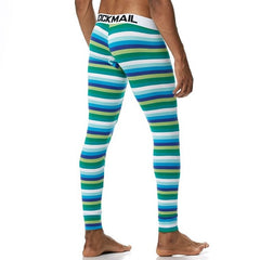 sexy gay man in ocean Gay Leggings | Men's WFH Thermal Leggings - pridevoyageshop.com - gay men’s underwear and activewear