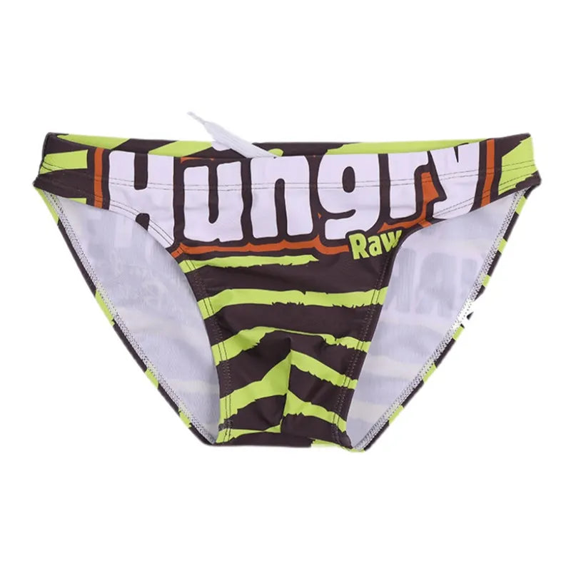Hungry Raw Men’s Candy Crushin’ Swim Briefs - pridevoyageshop.com - gay men’s sexy swim briefs, trunks, board shorts, and bikinis