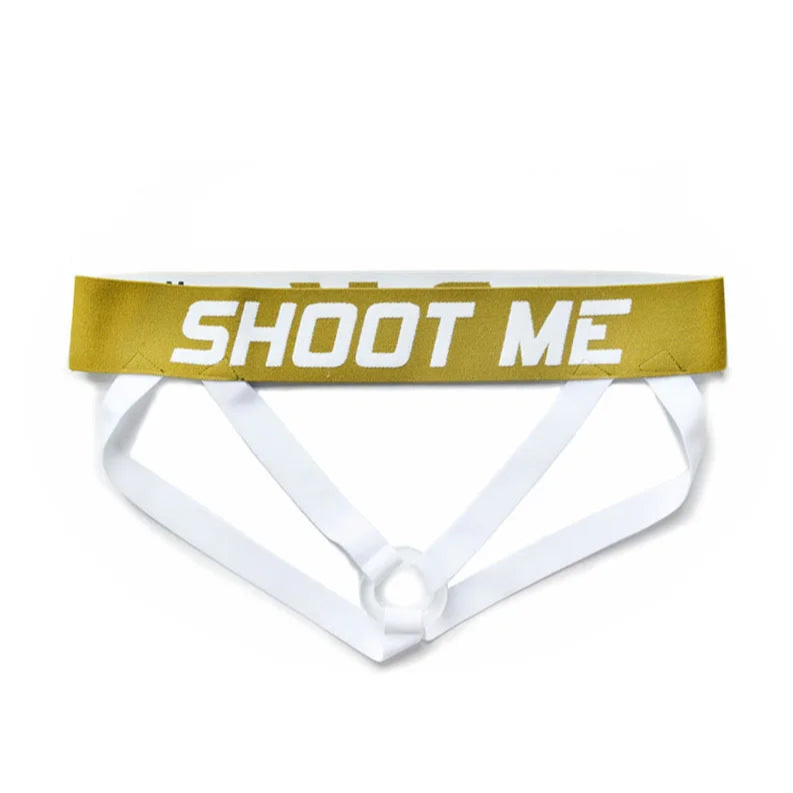 Khaki DM Men’s Hardwired Cock Ring Thong - pridevoyageshop.com - gay men’s thongs, boxers, briefs and jockstraps