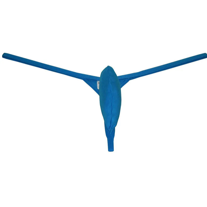 Lake blue Men’s Micro Grip Thong - pridevoyageshop.com - gay men’s thongs, boxers, briefs and jockstraps